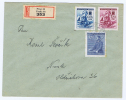 Böhmen + Mähren: Registered Cover 1942, Prag -> Nusle - Storia Postale