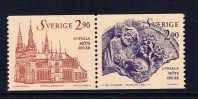 S Schweden 1993 Mi 1770-71 Mnh Uppsala - Ongebruikt