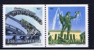 S Schweden 1993 Mi 1772-73 Mnh - Ungebraucht