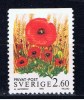 S Schweden 1993 Mi 1782 Mng Klatschmohn - Unused Stamps