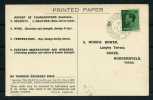 1937 Thunderstorm Report Ashford Kent Postcard - Cartas & Documentos