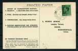 1937 Thunderstorm Report Ashford Kent Postcard - Storia Postale
