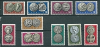 Greece 1959 Ancient Coins I Set MNH S0540 - Unused Stamps