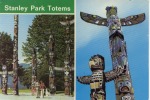 Stanley Park Totems Vancouver Canada - Vancouver