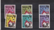 RWANDA:république:1966:N° 167/72 NSC..Lutte Contre Les Armes Nucléaires. - Unused Stamps