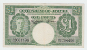 Jamaica 1 Pound 1958 AXF P 41b  41 B - Jamaica