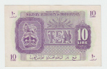 Libya Tripolitania 10 Lira 1943 WWII AUNC P M4 - Libië