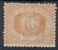 1892-94 SAN MARINO STEMMA 30 CENT MH * - RR10211 - Ungebraucht