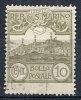 1925 SAN MARINO VEDUTA 10 CENT MH * - RR10218 - Gebraucht