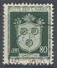 1945-46 SAN MARINO USATO STEMMI 80 CENT - RR10222 - Gebruikt