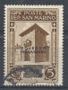 1943 SAN MARINO USATO GOVERNO PROVVISORIO 5 CENT - RR10223 - Usados