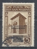 1943 SAN MARINO USATO GOVERNO PROVVISORIO 5 CENT - RR10223 - Used Stamps