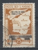 1943 SAN MARINO USATO CADUTA DEL FASCISMO POSTA AEREA 25 CENT - RR10223 - Luftpost