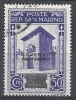 1943 SAN MARINO USATO GOVERNO PROVVISORIO 50 CENT - RR10225 - Gebraucht