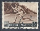 1953 SAN MARINO USATO PROPAGANDA SPORTIVA TENNIS 2 LIRE - RR10228-2 - Usati