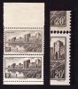 Variétés  -  Y&T  501  - Aigues Mortes - 1 Timbre Plus Clair Et Des Barres Dans Le Nombre 20 - Unused Stamps