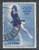 1955 SAN MARINO USATO CORTINA OLIMPIADI INVERNALI PATTINAGGIO 10 LIRE - RR10229 - Used Stamps