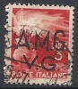 1945-47 TRIESTE AMG VG  USATO DEMOCRATICA 3 LIRE - RR10243 - Gebraucht