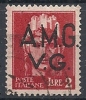 1945-47 TRIESTE AMG VG  USATO IMPERIALE 2 LIRE - RR10243 - Used