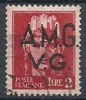 1945-47 TRIESTE AMG VG  USATO IMPERIALE 2 LIRE - RR10243 - Gebraucht