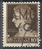 1945-47 TRIESTE AMG VG  USATO IMPERIALE 10 CENT - RR10243 - Usados