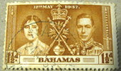 Bahamas 1937 Coronation King George VI And Queen Elizabeth 1.5d - Used - 1859-1963 Kolonie Van De Kroon