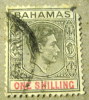 Bahamas 1938 King George VI 1s - Used - 1859-1963 Crown Colony