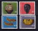 Switzerland - 1973 - Pro Patria/Archeological Discoveries (2nd Issue) - MH - Nuovi