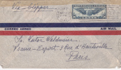 New York 19040 Via Clipper + Censor Post Office Department Officially Sealed - Lettre Letter Cover Brief - Autres & Non Classés