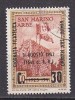 Y8254 - SAN MARINO Ss N°225 - SAINT-MARIN Yv N°221 - Gebraucht