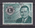 Y8409 - SAN MARINO Ss N°533 - SAINT-MARIN Yv N°502 - Used Stamps