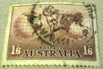 Australia 1934 Hermes 1s6d - Used - Gebraucht