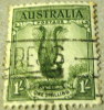 Australia 1937 Lyre Bird 1s - Used - Oblitérés