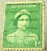 Australia 1937 Queen Elizabeth 1d - Used - Gebruikt