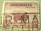 Australia 1937 Merino Sheep 5d - Used - Gebruikt