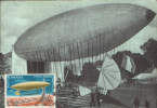 Romania-Maximum Postcard 1978- Dirigible "Santos Dumont" In 1901 - Zeppelin