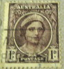 Australia 1942 Queen Elizabeth 1d - Used - Used Stamps