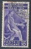 1935 VATICANO USATO CONGRESSO GIURIDICO 10 CENT - RR10288 - Oblitérés