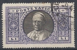 1933 VATICANO USATO MEDAGLIONI 1 LIRA - RR10289-2 - Oblitérés