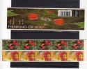 AUSTRALIA 1994 THINKING OF YOU BOOKLET FLOWERS CANBERRA FIORI TULIPANI LIBRETTO CARNET - Booklets