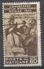1935 VATICANO USATO CONGRESSO GIURIDICO 80 CENT - RR10291 - Usados