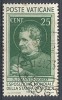 1936 VATICANO USATO STAMPA CATTOLICA 25 CENT - RR10291 - Usati