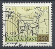 1981 VATICANO USATO I VIAGGI DEL PAPA GIOVANNI PAOLO II 250 LIRE - RR10302 - Used Stamps