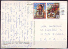 USA  -  SACAGAWEA - OWERLAND MAIL  + ZIP - 1993 - Indios Americanas