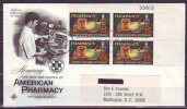 USA  -  AMERICAN PHARMACY + ZIP - FDC - 1972 - Drugs