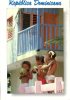 (321) Republica Dominicana Children With Fruits - Dominicaine (République)