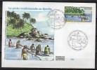 Mayotte - 1998 - FDC - La Pêche Traditionnelle Au Djarifa - Briefe U. Dokumente