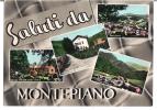 SALUTI DA MONTEPIANO (PO) - VEDUTINE - F/G - V: 1962 - Prato