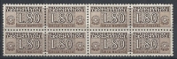 1955-81 ITALIA PACCHI IN CONCESSIONE STELLA QUARTINA 80 LIRE MNH ** - RR10326 - Consigned Parcels