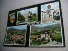 VDS CARTE POSTALE LOURMARIN 4 SUPERBES VUES DE CE CHARMANT VILLAGE - Lourmarin